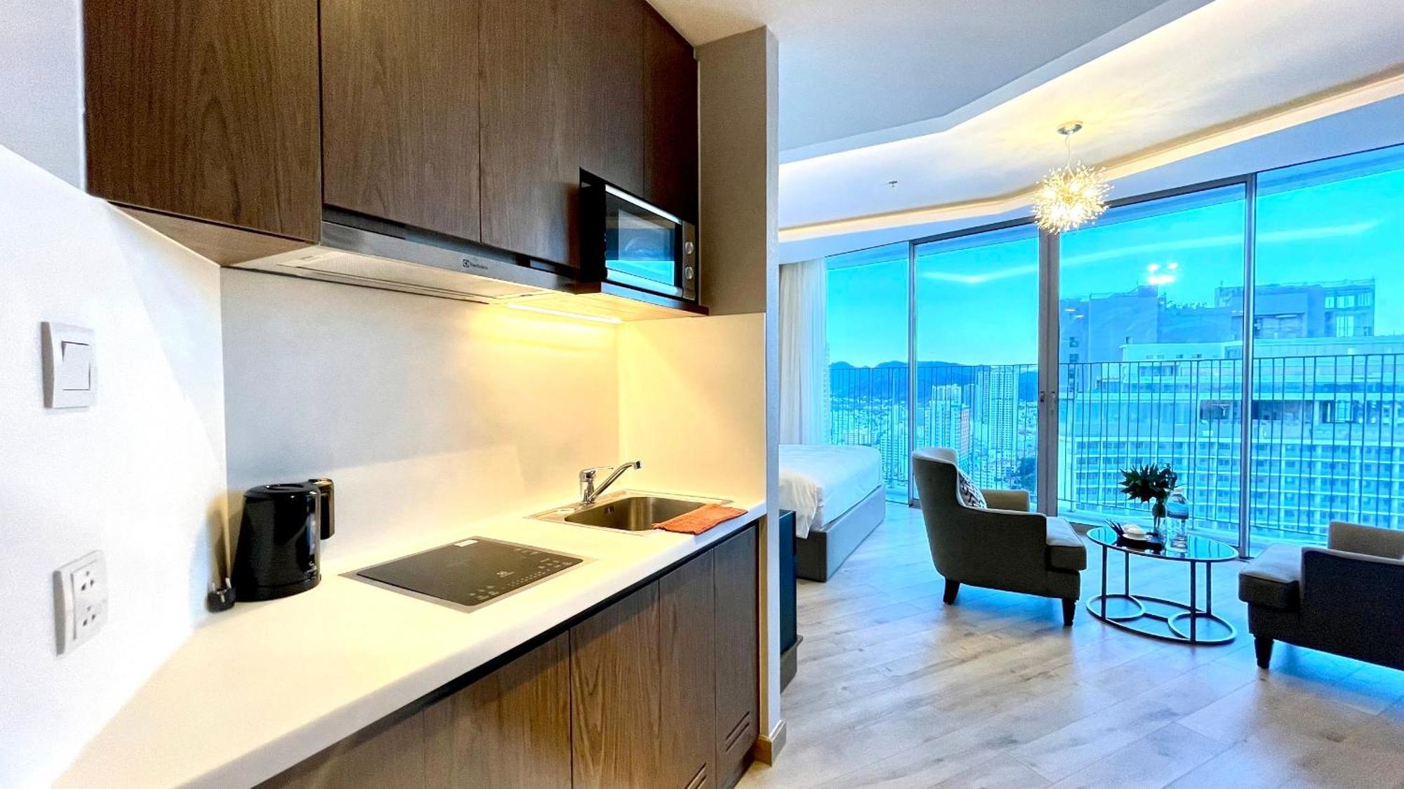 Panorama Ocean View Luxury Apartment 나트랑 외부 사진
